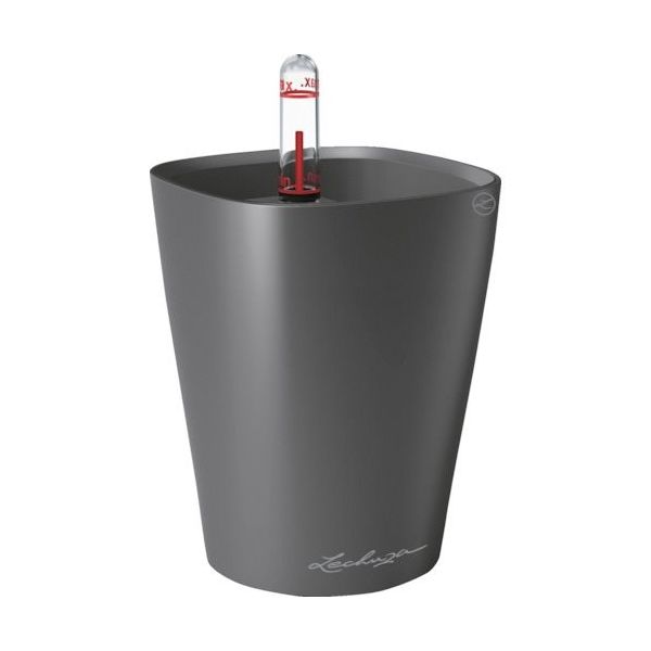 geobra Brandstatter レチューザ 底面給水プランター ミニデルティーニ 土容量0.4L チャコール 14949 1個（直送品）