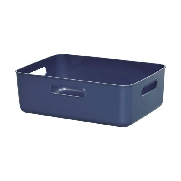 ヒマラヤ化学工業所 ヒマラヤ化学 1388 やわらかBOX/ワイド浅型 ネイビー 364×259×120 138846 1個（直送品）