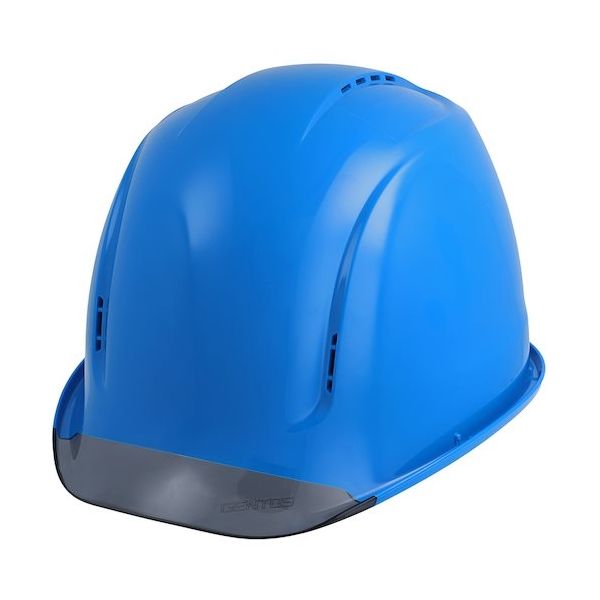 ジェントス GENTOS GRIT ヘッドライト一体化可能ヘルメット 成型内装タイプ 青 GH01VYM-BL 1個 437-0110（直送品）