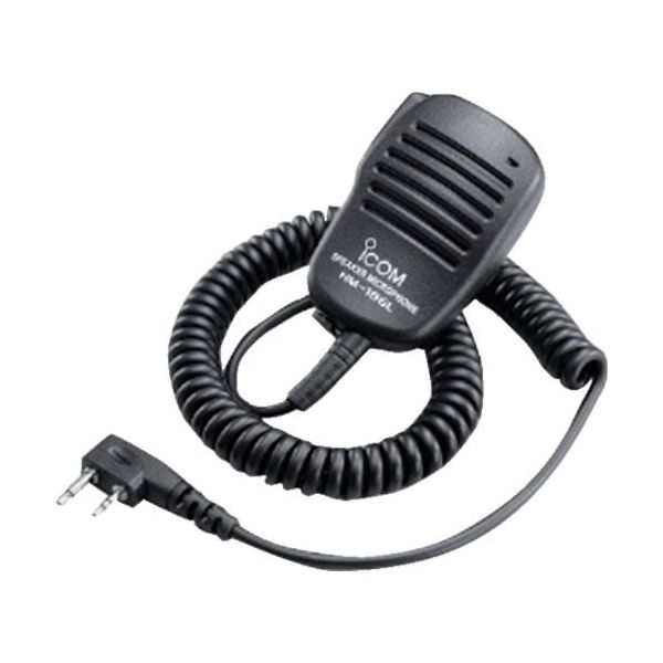 アイコム 小型スピーカーマイク L型プラグ HM-186L 1個 510-0356（直送品）