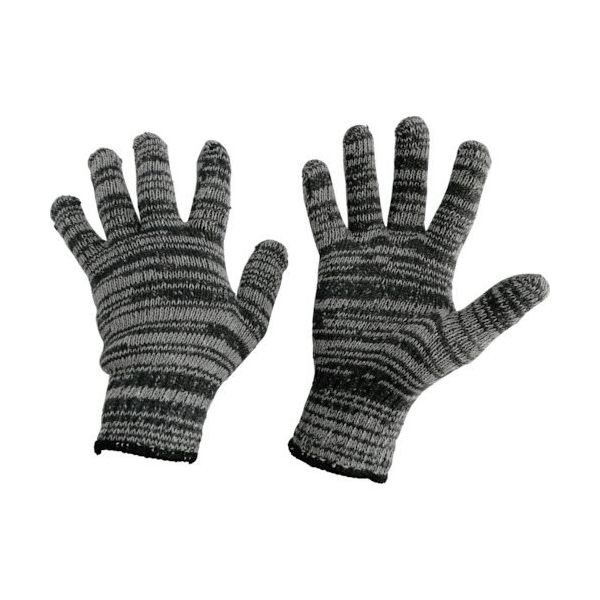 富士手袋工業 富士手袋 特紡軍手 黒杢軍手(ポインター印) 8800 1ダース(12双) 347-0862（直送品）