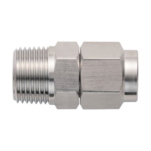 潤工社 ステンレス継手 ニップル（ミリ系列） 4X2.5mm PT1 N-4X2.5-PT1/8-SUS 383-0553（直送品）