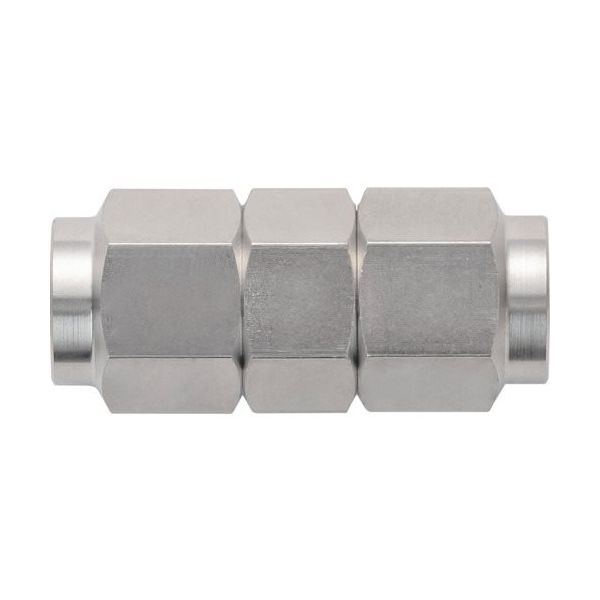 潤工社 ステンレス継手 ユニオン(ミリ系列) 6×4mm U-6X4-SUS 1個 383-3645（直送品）