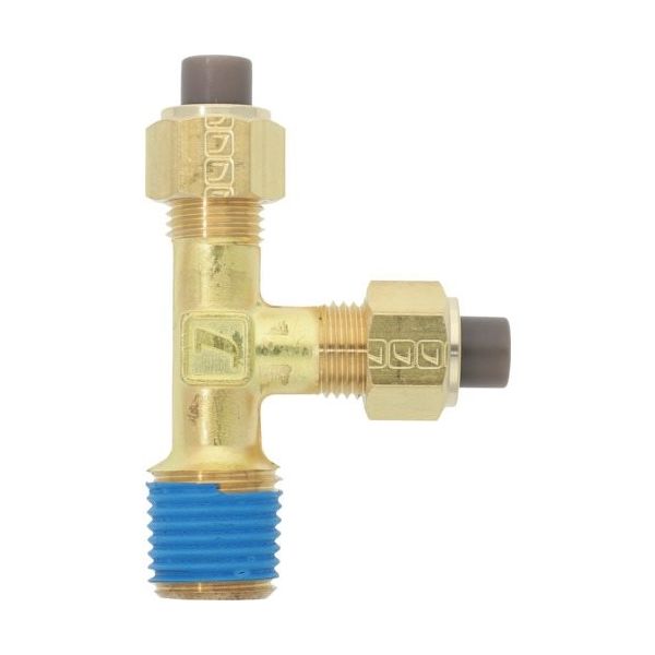 潤工社 黄銅製継手(ミリ系列) サービステー 8×6mm PT1/4 PTB-8X6-PT1/4-BS 1個 384-0975（直送品）