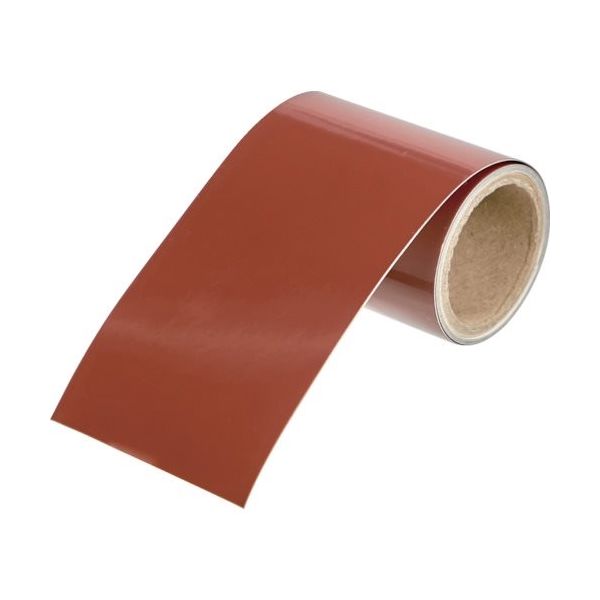 トラスコ中山 TRUSCO 配管識別テープ 暗い赤(7.5R3/6)(蒸気関係)25MM幅X1M RAH-502SS 1巻 383-6726（直送品）