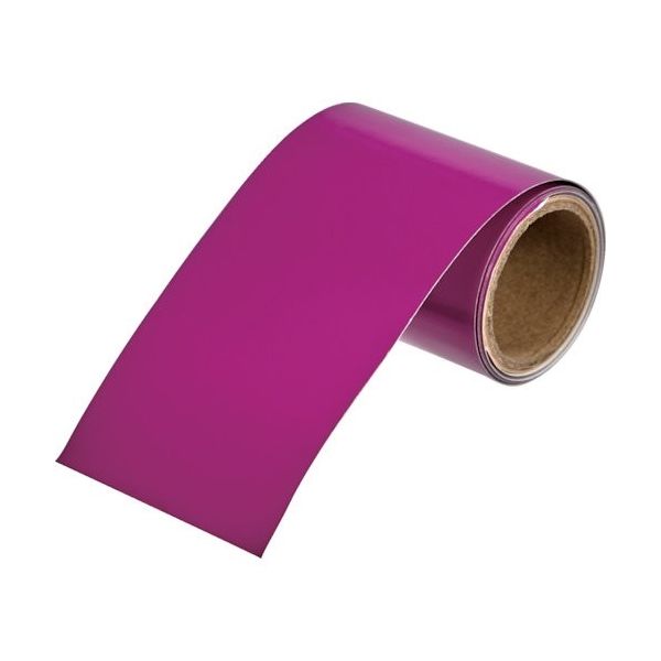 トラスコ中山 TRUSCO 配管識別テープ 赤紫(2.5RP4/12)25MM幅X1M RAH-509SS 1巻 383-6731（直送品）
