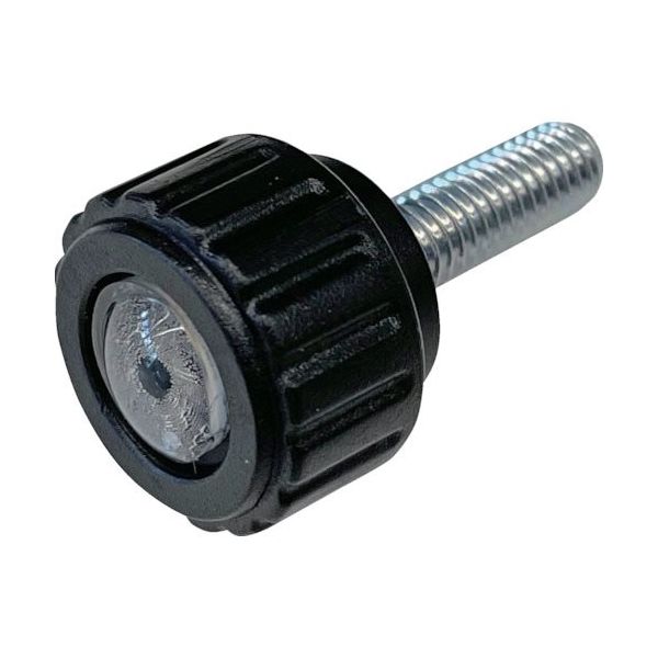 トラスコ中山 TRUSCO 滑り止め付き卓上アジャスタ ステンレス 台座20φ M6ー20 SCAM20-M620 1個 390-5300（直送品）