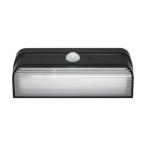 星光商事 スターライト LEDソーラーウォールライト SK-SWLW200BK 1個 388-6706（直送品）