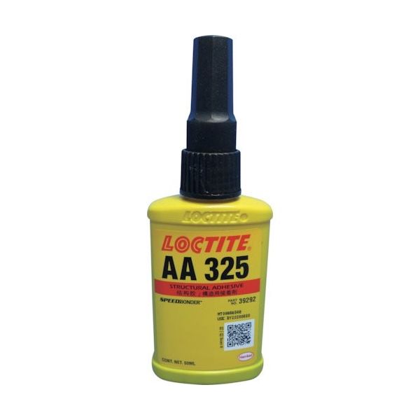 ヘンケルジャパン ロックタイト アクリル系構造用接着剤 325 50ml 325-50 1セット(10本) 363-5731（直送品）