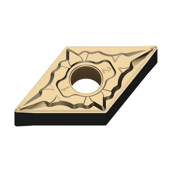 三菱マテリアル 旋盤用 CVDコーテッドインサートネガ 難削加工用 DNMG150416-RS MT9015(6699723) 入数：10個 三菱マテリアル 旋盤用 CVDコーテッドインサート ネガ 鋳鉄用