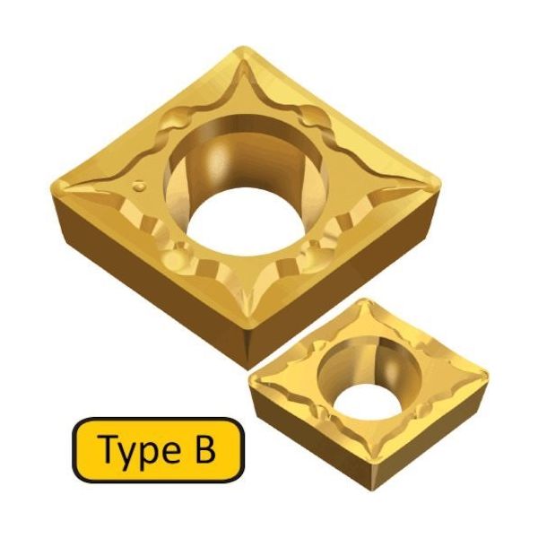 テグテック ISO旋削:チップ CCMT 120408 FG TT8125B 1セット(10個) 441-5704（直送品）