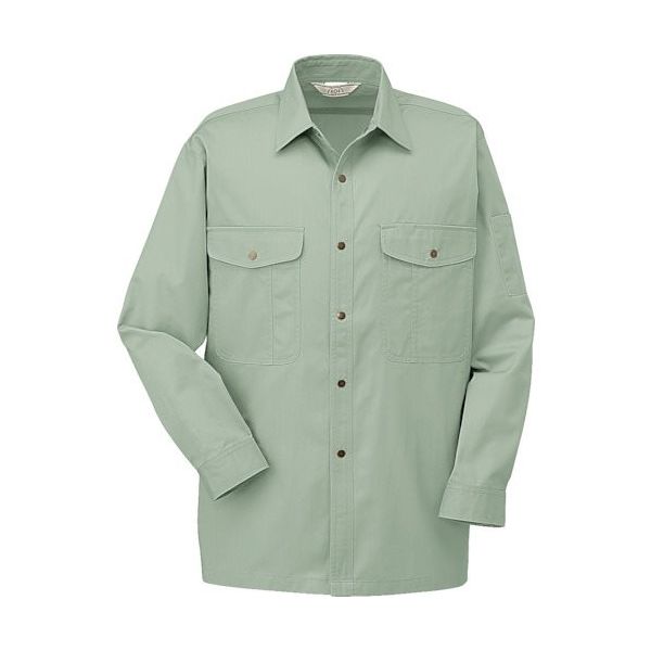 コーコス信岡 コーコス 長袖シャツ178 9 グリーン L 178-9-L 1枚 853-8433（直送品）