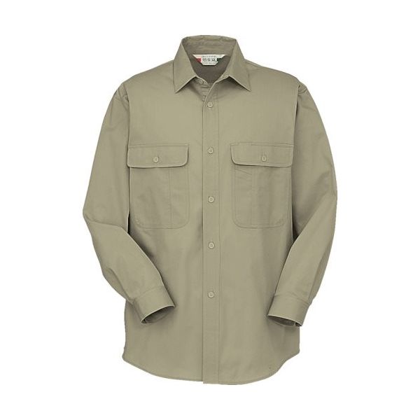 コーコス信岡 コーコス 長袖シャツ508 4 マスタード5L 508-4-5L 1枚 853-9016（直送品）