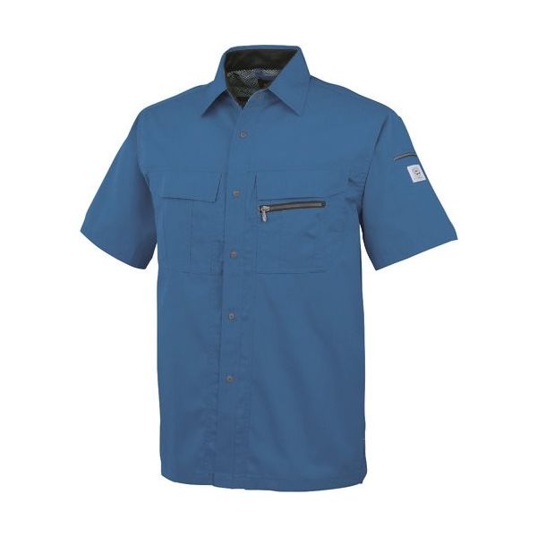 コーコス信岡 コーコス 半袖シャツAー4457 6 Cブルー L A-4457-6-L 1枚 134-9268（直送品）