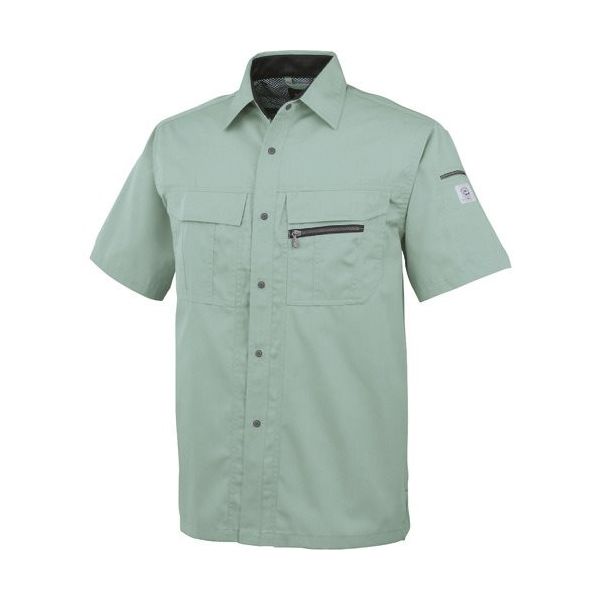 コーコス信岡 コーコス 半袖シャツAー4457 9 FグリーンL A-4457-9-L 1枚 134-2887（直送品）