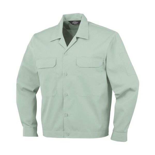 コーコス信岡 コーコス 開襟長袖ブルゾンAー6651 9 グリーン LL A-6651-9-LL 1枚 135-3967（直送品）