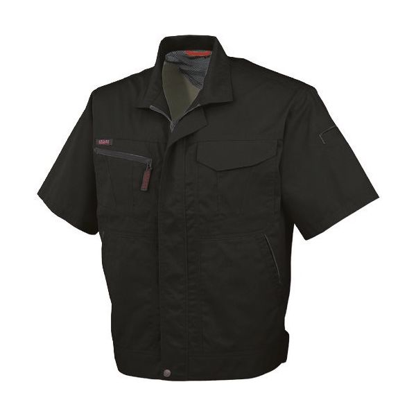 コーコス信岡 コーコス 半袖ブルゾンAー760 13ブラックSLL A-760-13-LL 1枚 135-1032（直送品）