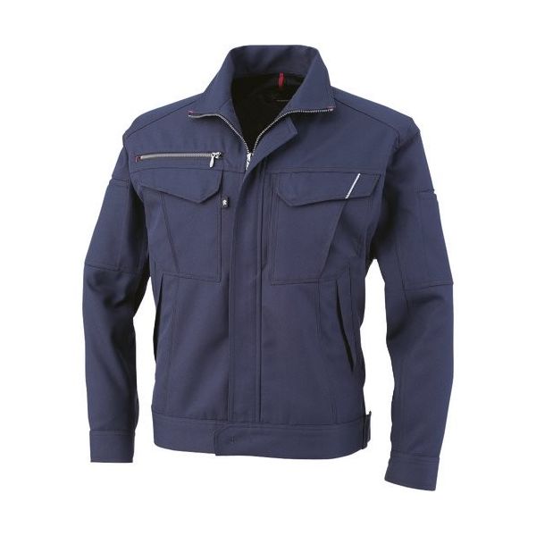 コーコス信岡 コーコス 長袖ブルゾン ネイビー Mサイズ A-8071-01-M 1着 199-0156（直送品）