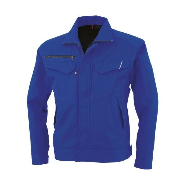 コーコス信岡 コーコス 長袖ブルゾン ブルー Lサイズ A-8071-6-L 1着 197-6922（直送品）