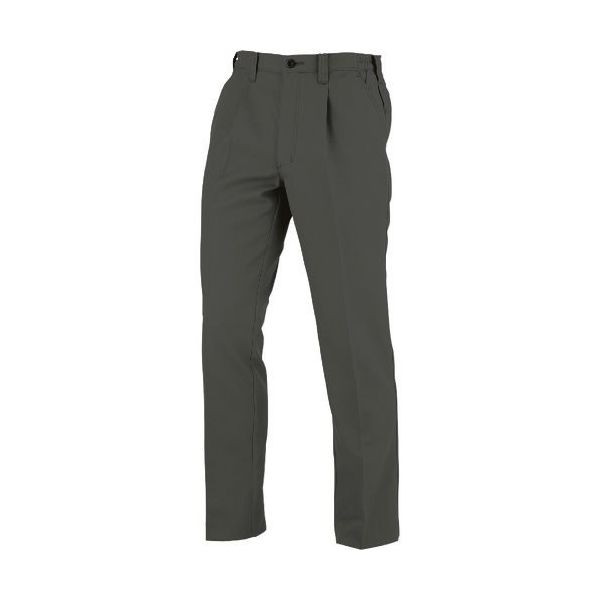 コーコス信岡 コーコス ワンタックスラックス(脇シャーリング) チャコール SSサイズ A-8074-23-SS 1本 199-6176（直送品）