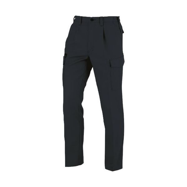 コーコス信岡 コーコス ワンタックカーゴパンツ(脇シャーリング) ブラック SSサイズ A-8076-13-SS 1本 199-5803（直送品）