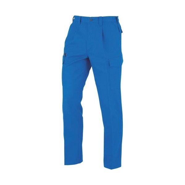 コーコス信岡 コーコス ワンタックカーゴパンツ(脇シャーリング) スカイブルー Lサイズ A-8076-16-L 1本 198-4022（直送品）