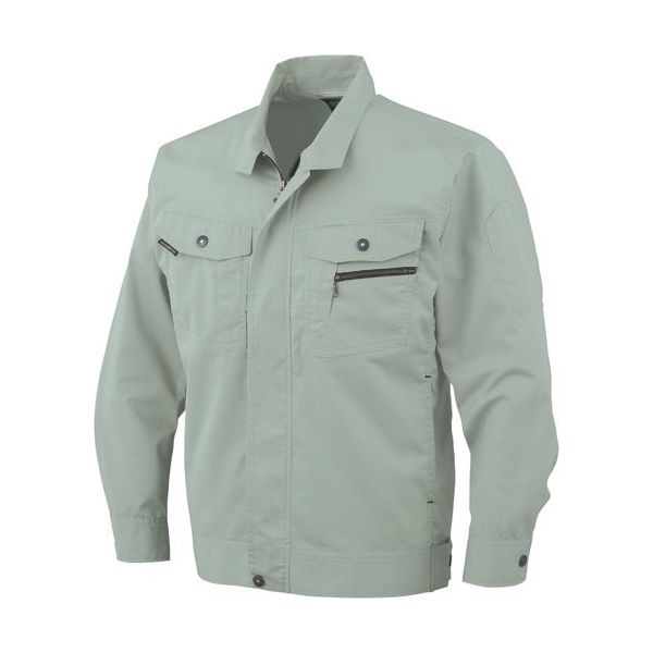 コーコス信岡 コーコス 立体カット長袖ブルゾン 9グリーン M AS-931-9-M 1着 135-2669（直送品）