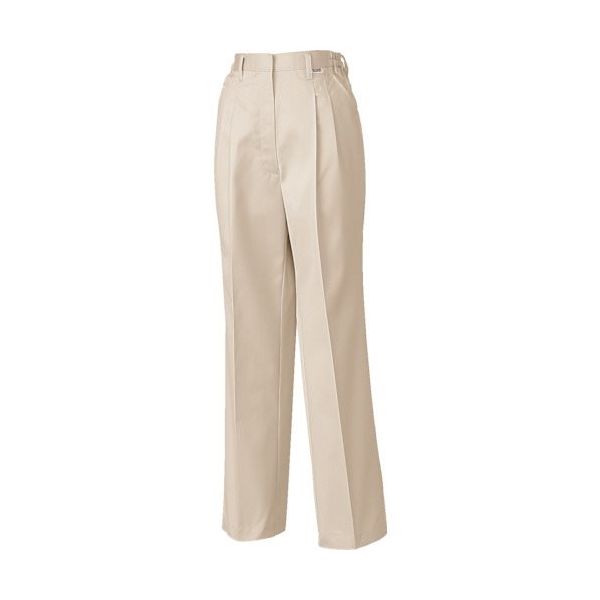 コーコス信岡 コーコス レディーススラックスJー1433 5 アイボリー4L J-1433-5-4L 1本 854-3334（直送品）