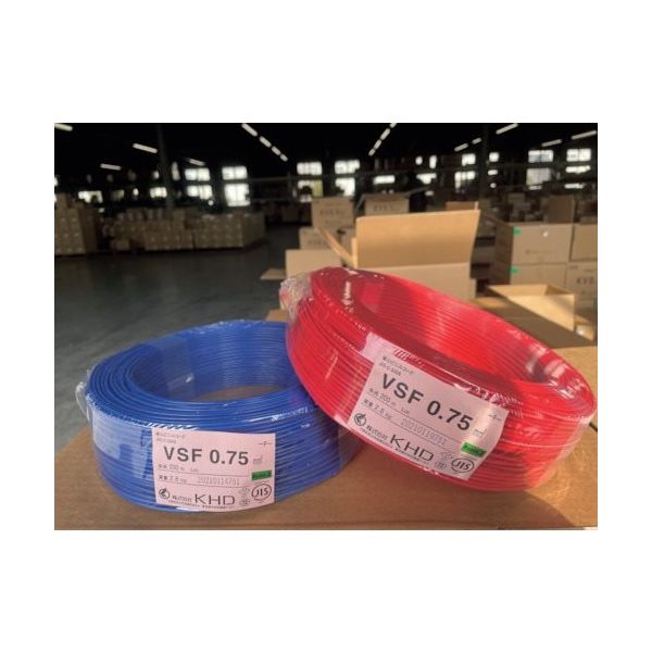 KHD VSF0.75 白 200m VSF0.75SQ-04-200M 1巻 323-7191（直送品）
