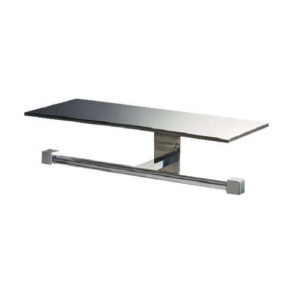 ウエスト mono トイレットペーパーホルダー 54M シルバーヘアライン 54MN0002SHC 1個 336-4811（直送品）