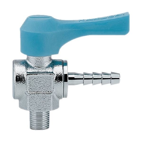 カクダイ アングル型ミニチュアボールバルブ 651-855-3/8X10.5 1個 807-4759（直送品）