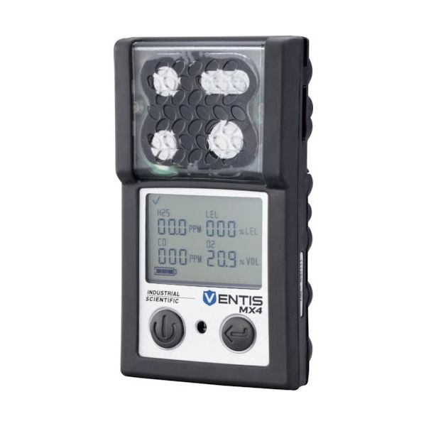 ガステック マルチガスモニターMX4（拡散式）酸素・硫化水素・メタン MX4-OHM 1台 367-7620（直送品）