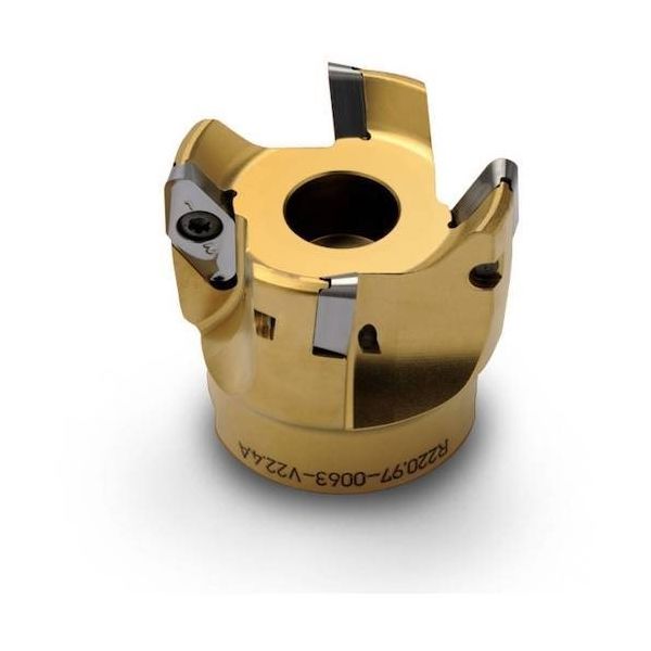 セコ・ツールズ・ジャパン セコ フライス 金型用 カッター R220.97-0100-V22.5A 1個 430-2439（直送品）