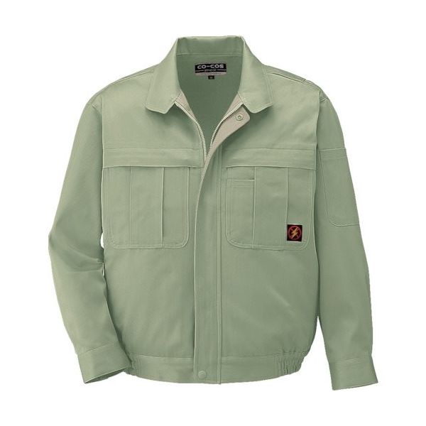 コーコス信岡 コーコス ブルゾンPー2280 19MグリーンL P-2280-19-L 1枚 854-4640（直送品）