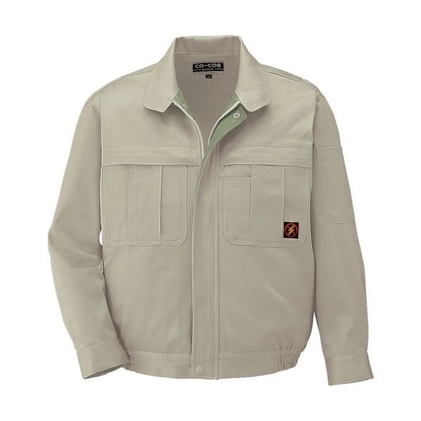 コーコス信岡 コーコス ブルゾンPー2280 2 ベージュL P-2280-2-L 1枚 854-4652（直送品）