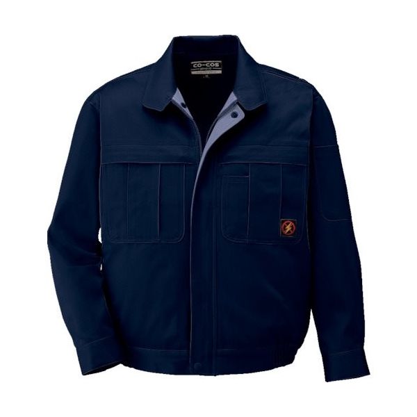 コーコス信岡 コーコス ブルゾンPー2280 1 ネイビー 5L P-2280-1-5L 1枚 854-4629（直送品）