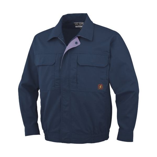 コーコス信岡 コーコス 長袖ブルゾンPー5581 1 ネイビー L P-5581-1-L 1枚 136-2260（直送品）