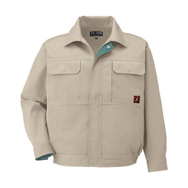コーコス信岡 コーコス ブルゾンPー4480 2 ベージュM P-4480-2-M 1枚 854-4874（直送品）