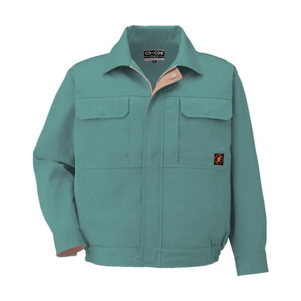 コーコス信岡 コーコス ブルゾンPー4480 9 グリーン EL P-4480-9-EL 1枚 854-4878（直送品）