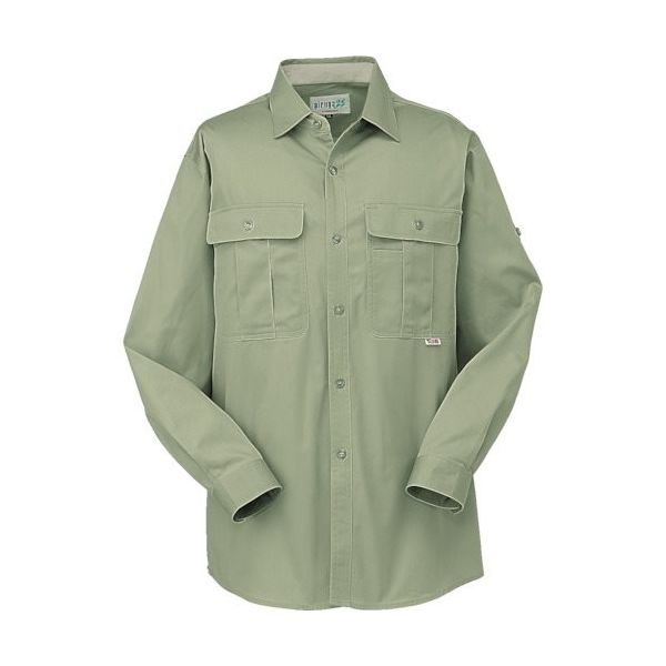 コーコス信岡 コーコス 長袖シャツPー388 19MグリーンLL P-388-19-LL 1枚 854-4826（直送品）