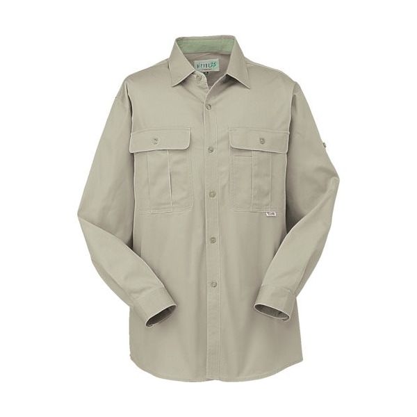 コーコス信岡 コーコス 長袖シャツPー388 2 ベージュ5L P-388-2-5L 1枚 854-4835（直送品）