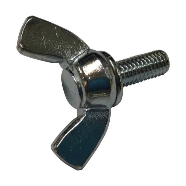 コノエ 蝶ボルト2種 鉄 ユニクロ 10×50 60本入 WBT-ST-6U-1050-60P 1箱(60本) 321-5649（直送品）