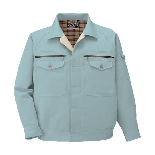 コーコス信岡 コーコス ブルゾンPー7792 6 ブルー M P-7792-6-M 1枚 854-5331（直送品）