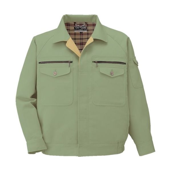 コーコス信岡 コーコス ブルゾンPー7792 9 グリーン M P-7792-9-M 1枚 854-5338（直送品）