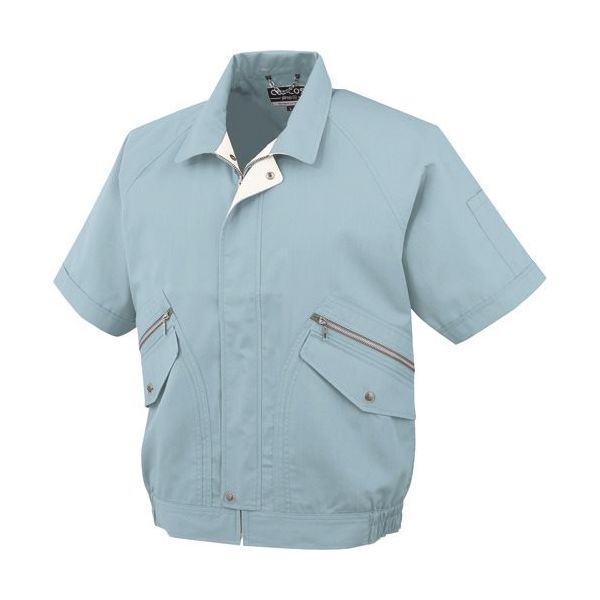 コーコス信岡 コーコス 半袖ブルゾンPー8890 6ブルー 5L P-8890-6-5L 1枚 136-5424（直送品）