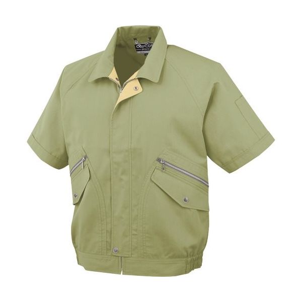 コーコス信岡 コーコス 半袖ブルゾンPー8890 9グリーン L P-8890-9-L 1枚 134-3241（直送品）