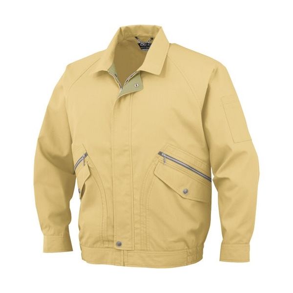 コーコス信岡 コーコス 長袖ブルゾンPー8891 4マスタード L P-8891-4-L 1枚 134-3275（直送品）