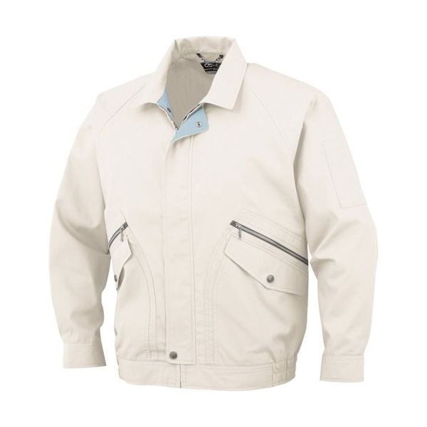 コーコス信岡 コーコス 長袖ブルゾンPー8891 5アイボリー L P-8891-5-L 1枚 136-3908（直送品）