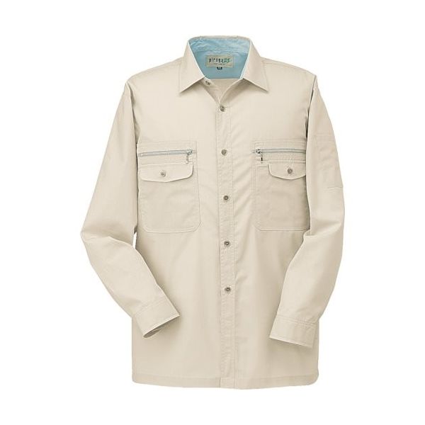 コーコス信岡 コーコス 長袖シャツPー8898 5アイボリー M P-8898-5-M 1枚 854-5472（直送品）