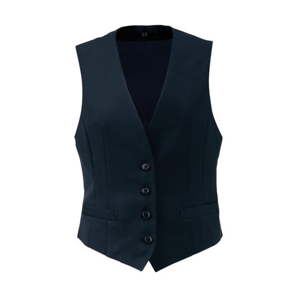 ジーベック XEBEC レディスベスト16218ー10ー15 コン 16218-10-15 1着 860-3022（直送品）